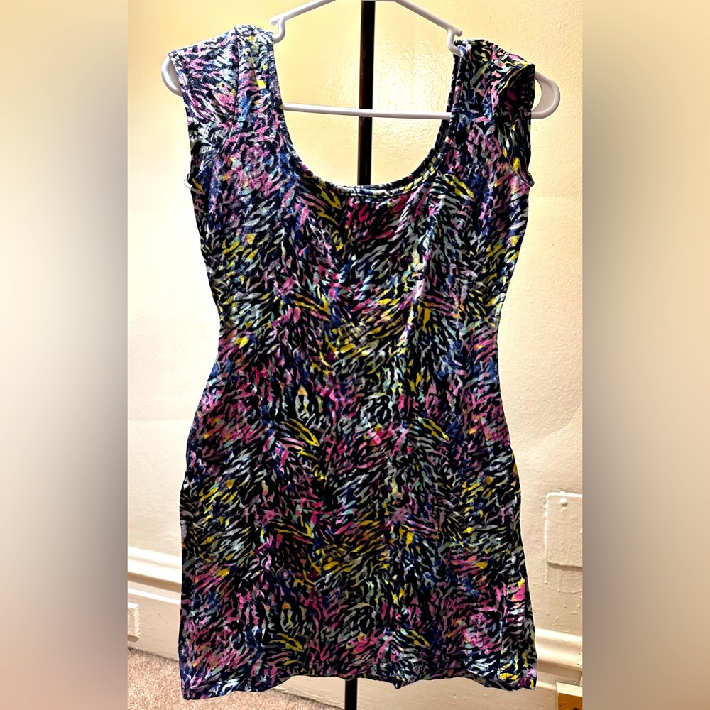 Dress, size small, multicolored